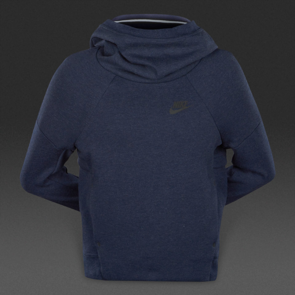 Nike Sportswear Tech Fleece Hoody Obsidian / Heather / Black for Girls
